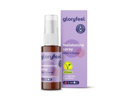 Gloryfeel Melatonina Spray Sabor Bayas