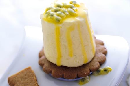 Helado de yogur de maracuyá