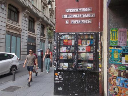 La librería Pérez Galdós de Madrid.