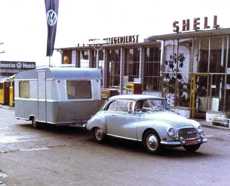 Imagen de archivo de una de las primeras caravanas que comercializó Adria