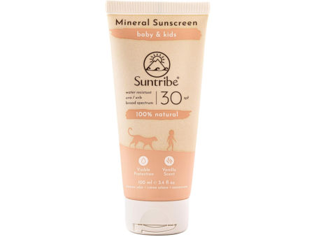 Suntribe - Crema Solar Mineral Bebés & Niños FPS 30
