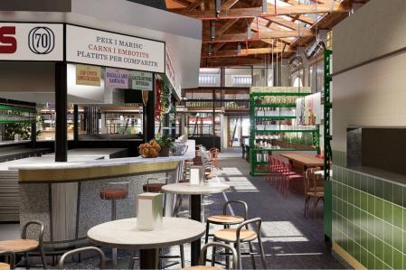 Render de cómo será Parada Torres, en el Mercado de Santa Caterina&nbsp;