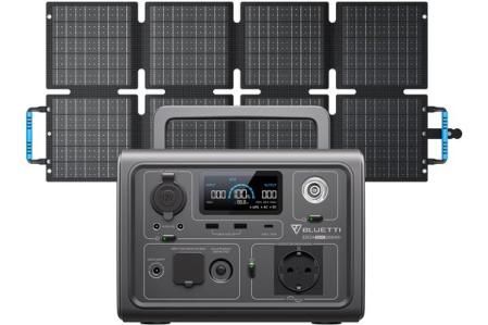 BLUETTI EB3A Generador Solar con 60W Panel Solar