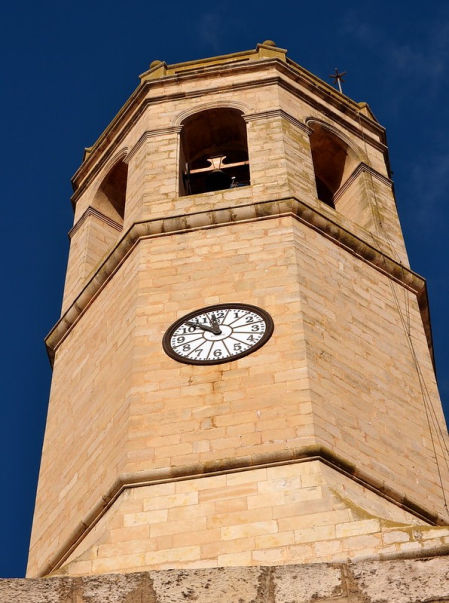 Campanario de Santa Maria de Sarral.