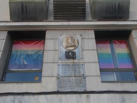 El Orgullo en la plaza Pedro Zerolo.