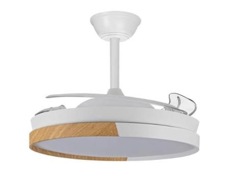 Ventilador LED aspas plegables wonderlamp