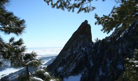 Montañas alrededor de Boulder, Colorado.