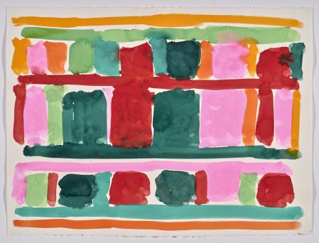 Untitled, 2021. Gouache sobre papel