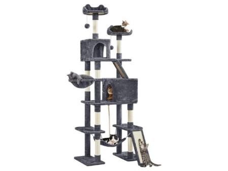 Rascador para gatos 209 cm de Yaheetech