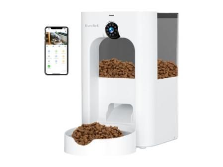 Comedero automático con cámara