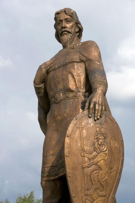 Estatua de Alexánder Nevski en Vladímir, Rusia
