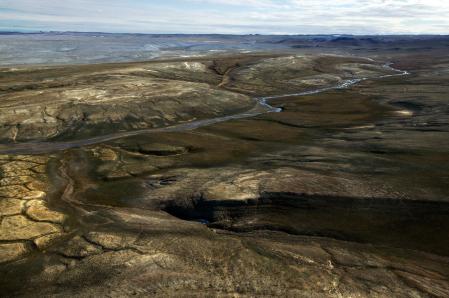 Las condiciones frías y secas del cráter Haughton, en el Ártico canadiense, han favorecido la conservación de proteínas antiguas