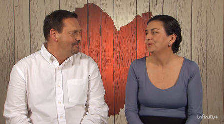 Josefina y Óscar en 'First Dates'