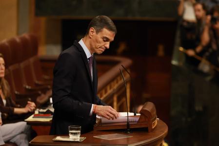 Comparecencia de Sánchez en el Congreso