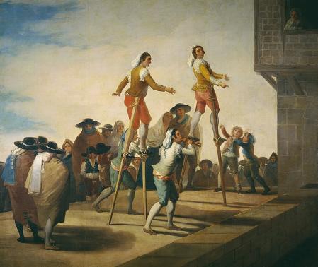 Los zancos, 1791-1792 (Museo del Prado).