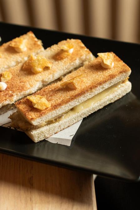 Bikini de pollo a l'ast de La Bikinería