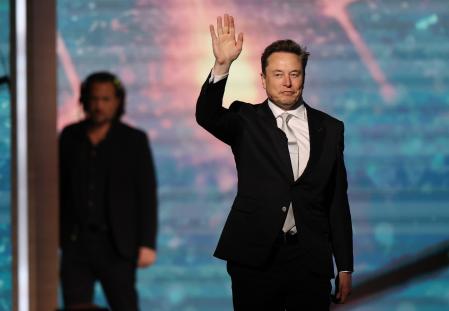 Elon Musk, durante un fórum en Arabia Saudí