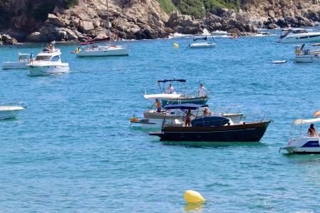 Día de playa en Palamós.