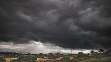 Tormenta en Manlleu.