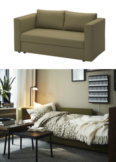 Sofá cama de dos plazas SKÖNABÄCK de IKEA