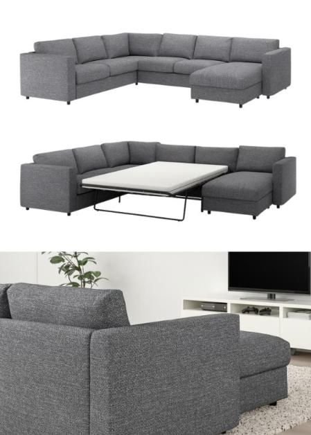 Sofá cama esquina de 5 plazas VIMLE