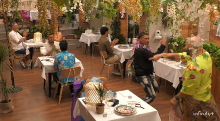 Nagor y Emmanuel en 'First Dates'