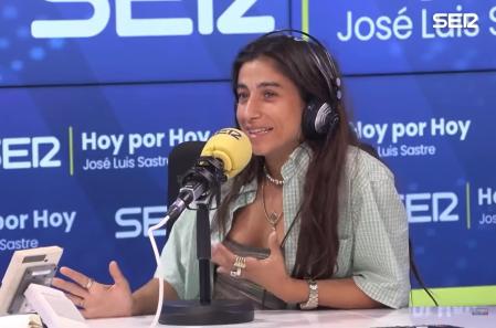 Carolina Yuste en 'Hoy por hoy'.