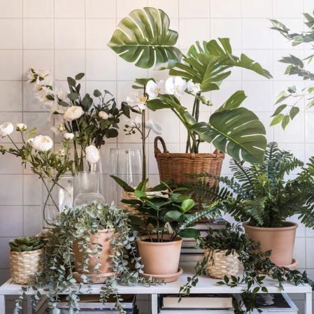 Plantas artificiales FEJKA de IKEA