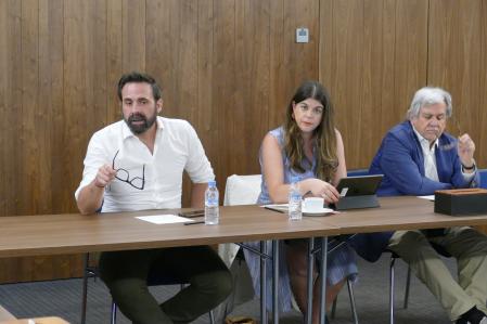 Jordi Cabrafiga,  Arantxa Calvera i  Ildefonso García Serena