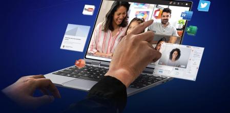 La pantalla es táctil