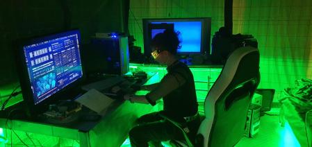 'The Black Stage', una de las obras de la compañía.