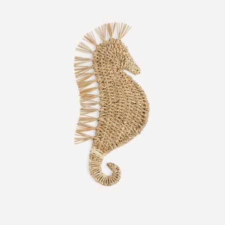 Figura decorativa de pared Caballito de mar Managua El Corte Inglés.