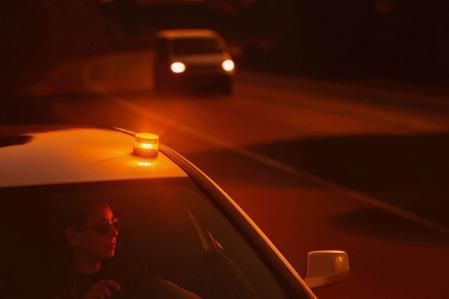La luz de emergencia es visible a una distancia de un kilómetro&nbsp;