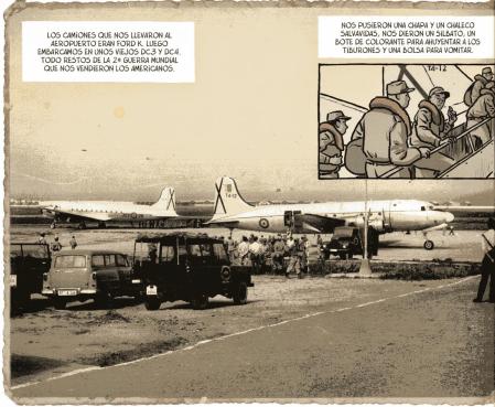 'Las guerras silenciosas' incorpora la fotografía documental en algunas viñetas&nbsp;