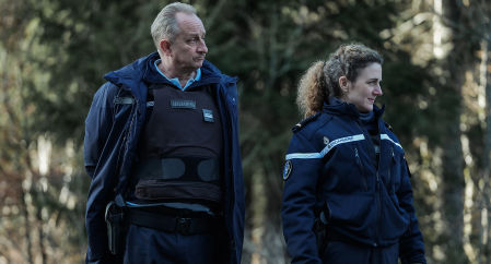 Una imagen de 'Misterioso asesinato en la montaña'