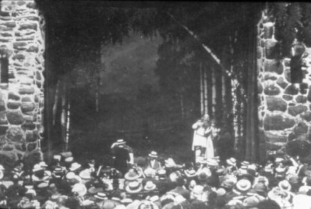 Una imagen de la primera edición del Festival de Savonlinna, en 1912