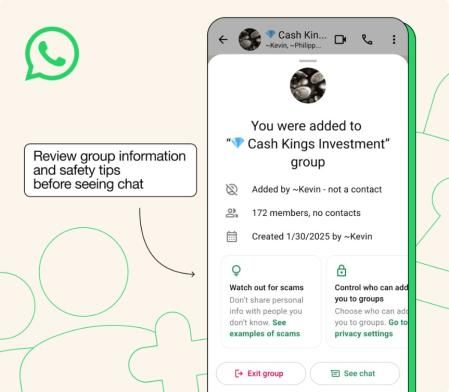 WhatsApp advertirá a los usuarios cuando pueden estar siendo blanco de un intento de ciberestafa