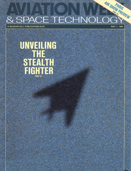 Primera foto del F-117.