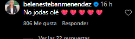 Reacción Belén Esteban compromiso Georgina Rodríguez y Cristiano