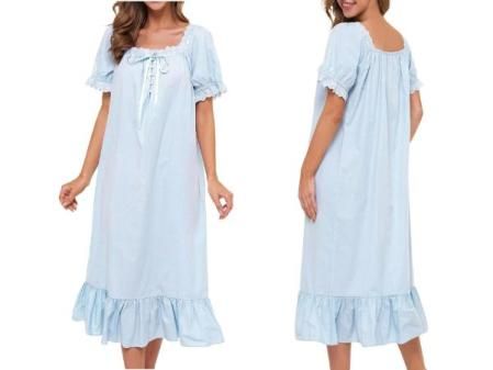 Camisón de algodón WWricotta