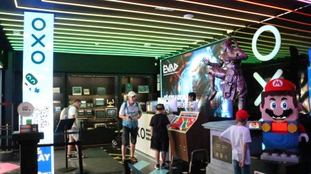 Entrada al museo OXO.