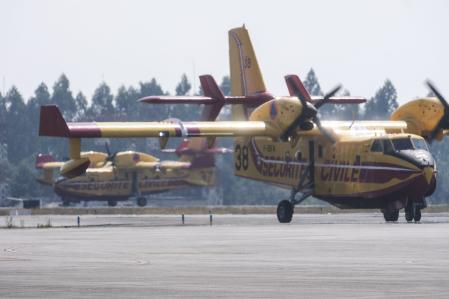 Los dos aviones Canadair que solicitó España a la UE 