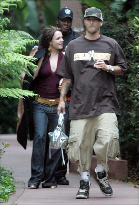 Britney y Kevin Federline, en 2003.