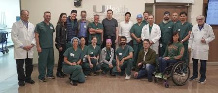 Los doctores del «Proyecto Miami para Curar la Parálisis».