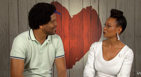 Petra y Carlos en 'First Dates'