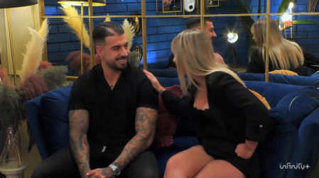 Paula y Luis en 'First Dates'