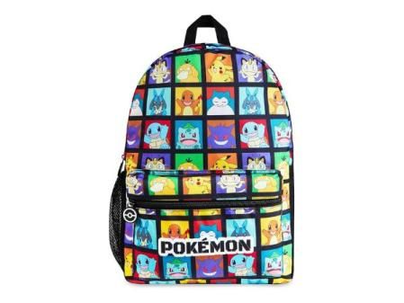 Mochila con bolsillo para botella Pokémon