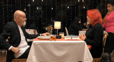 Reyes y María Isabel en 'First Dates'