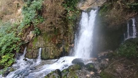 El Bullidor de la Llet, cerca de Bagà.