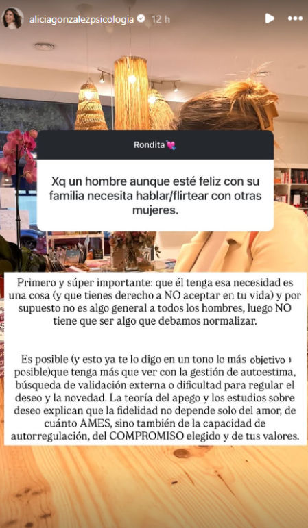 Alicia González, psicóloga